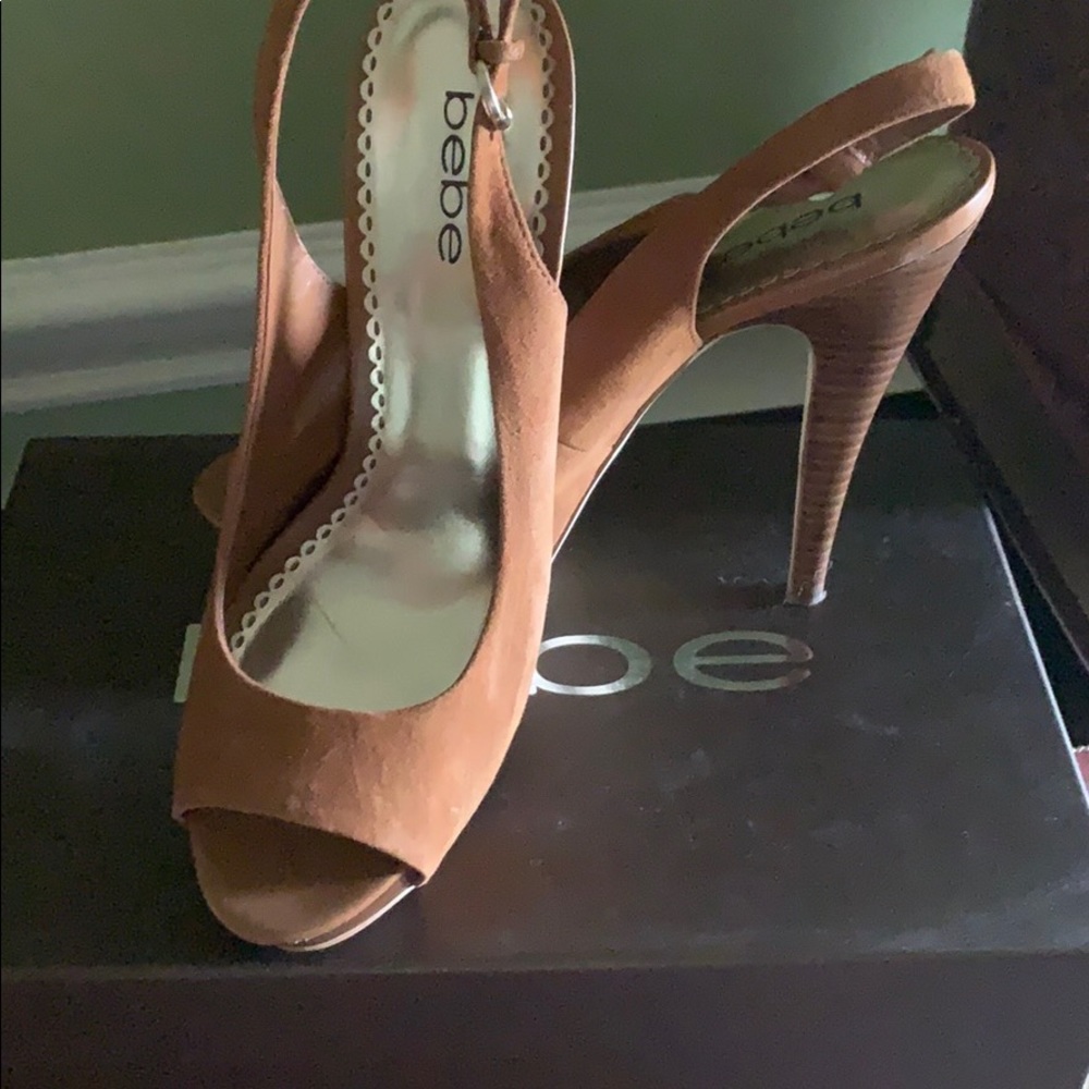 BeBe suede heels